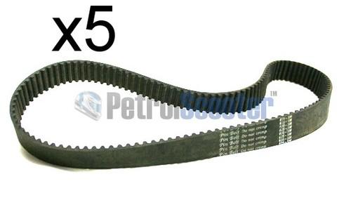 5 x drive belts 635 - 5m fits groundhog shadow scooter  razor izip mini bike