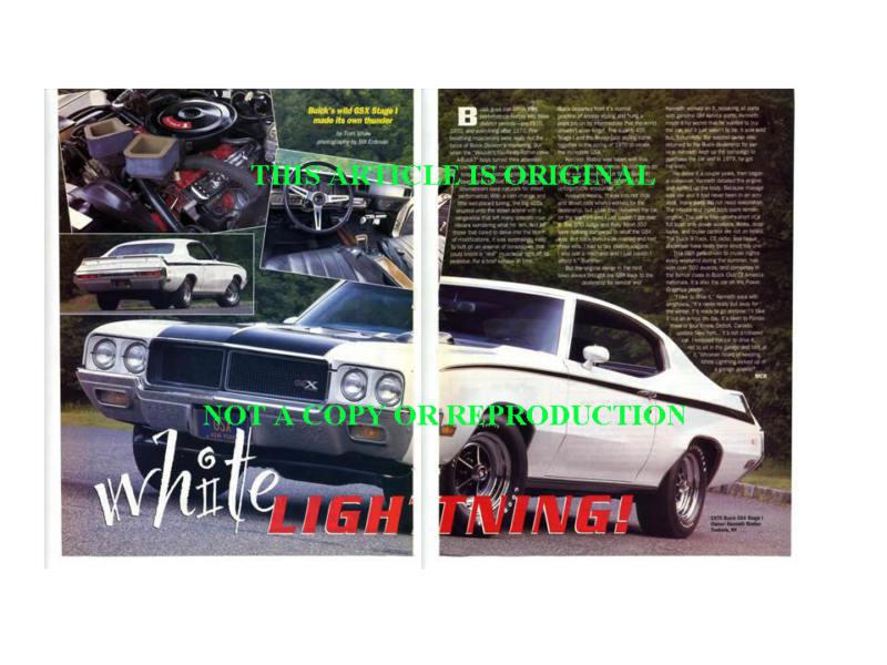 1970 buick gsx article **sale price**