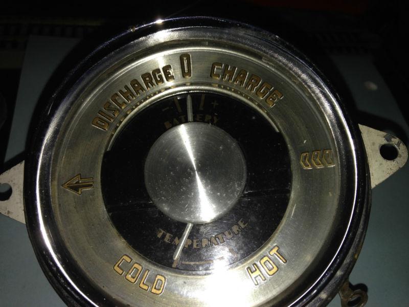 Amp meter  temperature gauge