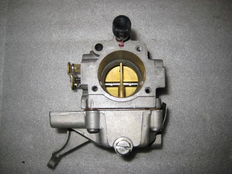 398079 carburetor assembly 1986 evinrude 30hp 2 cylinder outboard model e30elcdm