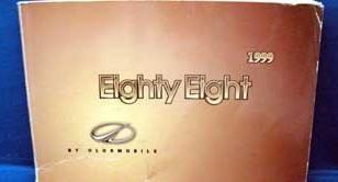 1999 oldsmobile eighty eight factory owners manual 99