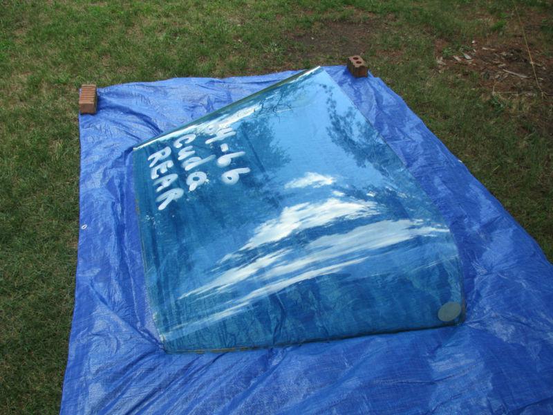 64 65 66 Barracuda TINTED AC car Rear window NICE & RARE , US $199.00, image 2