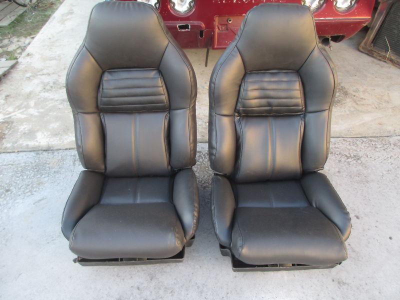 Corvette seats 84 85 86 87 88 89 90 91 92 93 94 95 96 1993 black