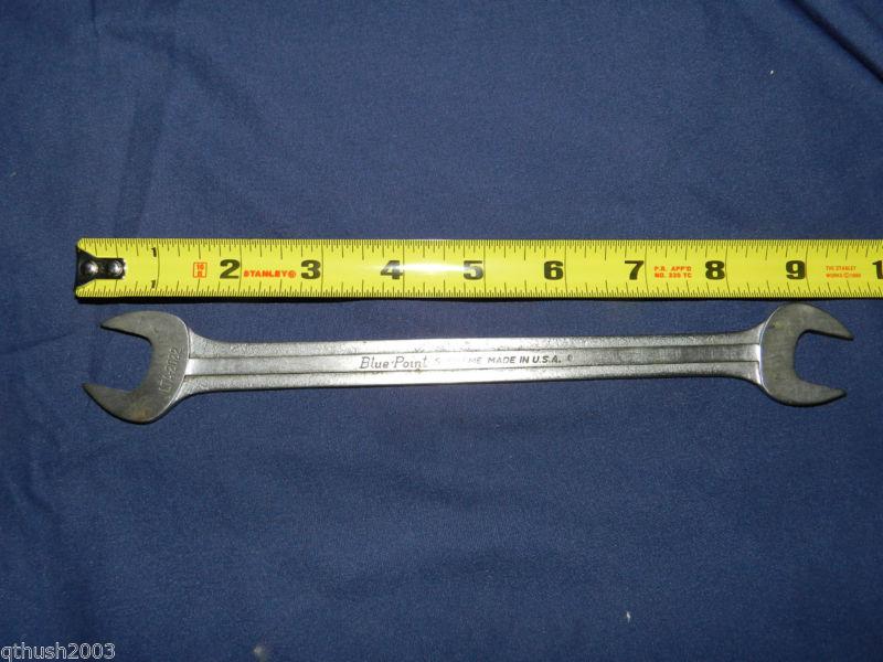 Blue point wrench lta 2022 thin 11/16- 5/8 open end wrench used