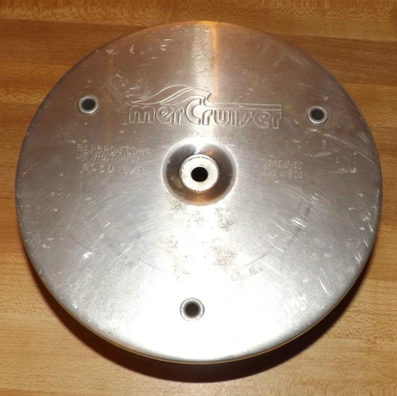 Mercruiser flame arrestor fits v8 5.0 carb carburetor cover sae j1928 80501611