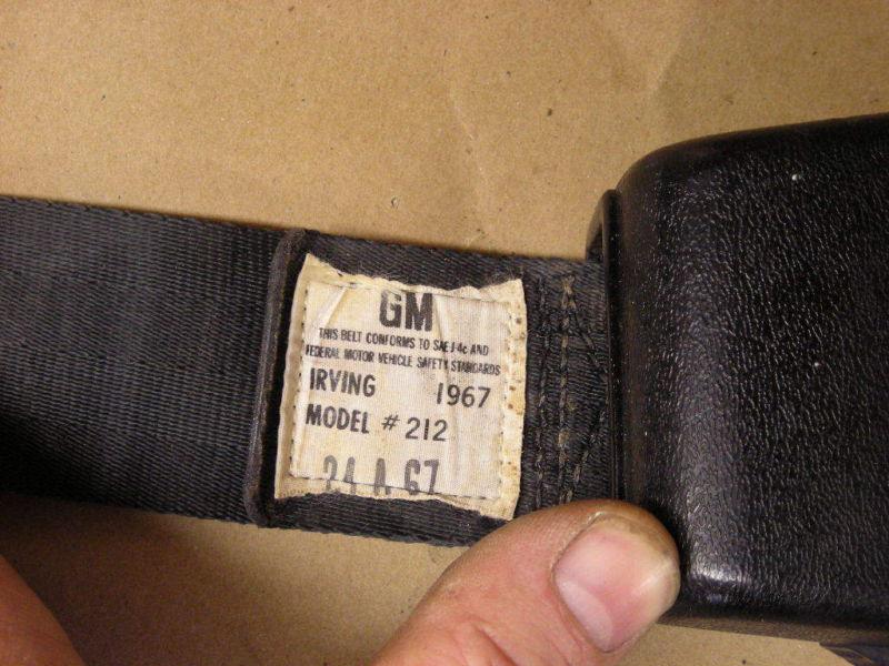 67 68 69 70 71 GTO Cutlass 442 Chevelle Skylark Seat Belt Retractor GM A Body, US $34.95, image 2