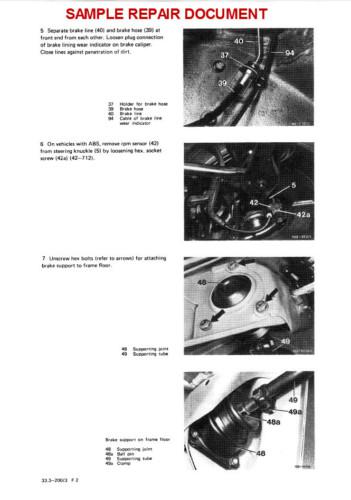 1978 1979 mercedes benz 280ce 280 ce factory service repair shop manual w123