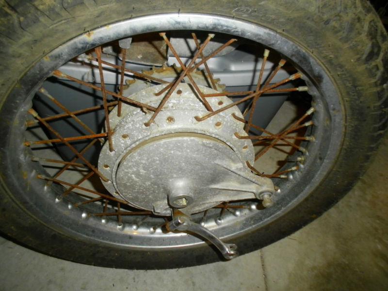  kawasaki 1977 kz650 rear back wheel axle sprocket rim tire kz 650 750 1978 770 