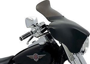 Memphis shades batwing fairing spoiler 9" smoke windshield