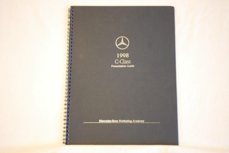 Mercedes 1998 c-class presentation guide sales brochure c230 c280