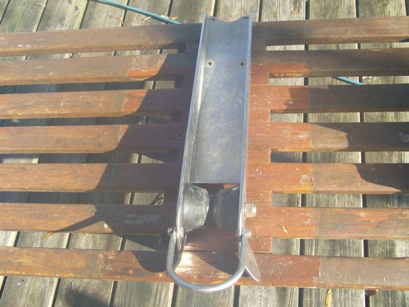 Windline anchor bow roller / pulpit high polished stainless steel