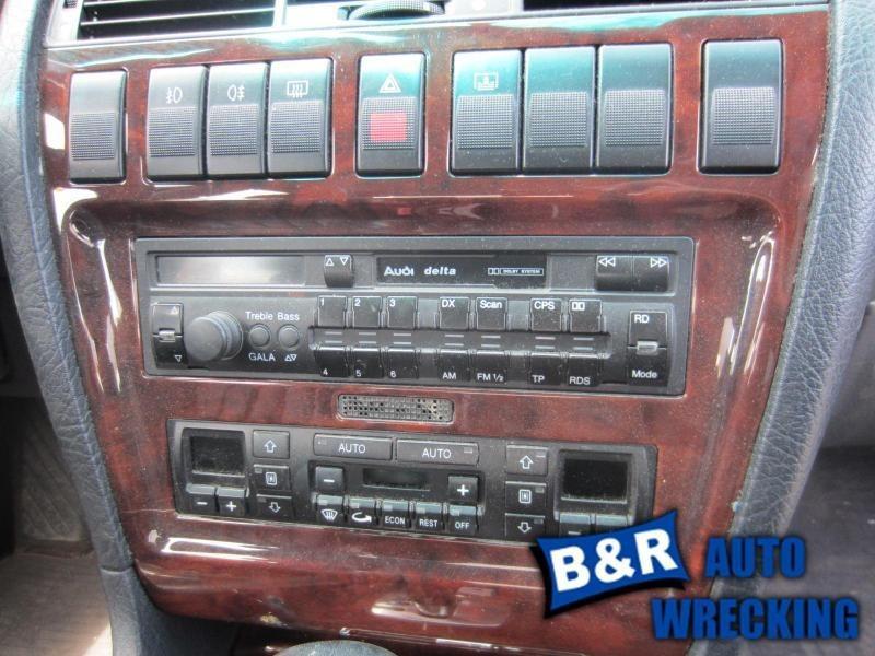Radio/stereo for 97 98 99 audi a8 ~ am-fm-stereo w/cass w/bose sys