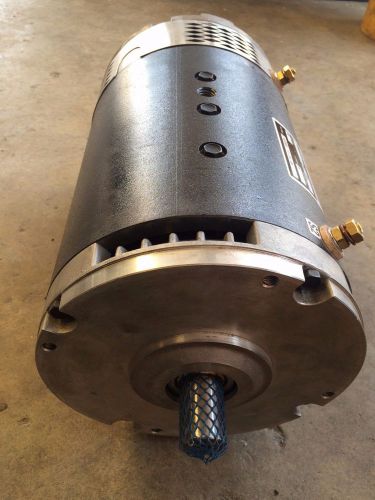 Amd electric dc motor w/mount brackets for cars and trucks. netgain warp 9 size