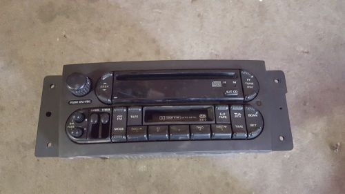 04 05 - 08 Chrysler Pacifica Radio Cd Cassette Control Panel P05094468AC B4002, US $17.00, image 1