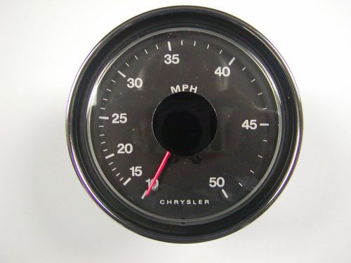 Vintage chrysler outboard/sterndrive marine speedometer  new old stock f5h004