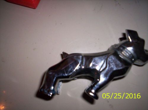 Vintage mack truck bulldog large semi hood/radiator ornament original