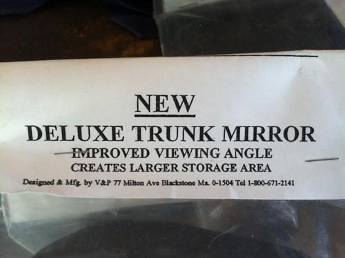 Honda goldwing deluxe trunk mirror 98-99 gold wing 1998 1999 new.. nos gl 1500