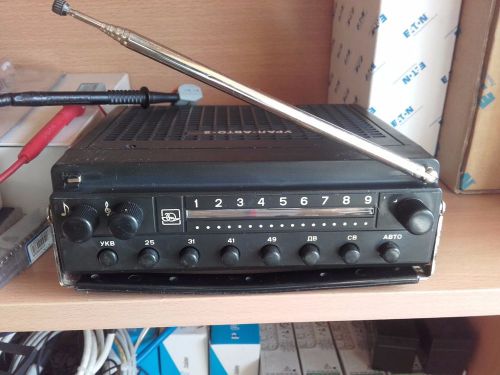 Ussr,russian ural 2 car radio, from 80,s.working!
