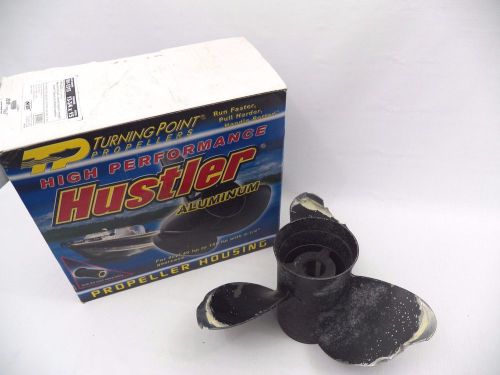 Tp aluminum boat marine prop propeller outboard h1-1315 13-3/4x15 4-1/4" *damage