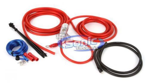 New! stinger sk4281 8-gauge power amplifier installation kit