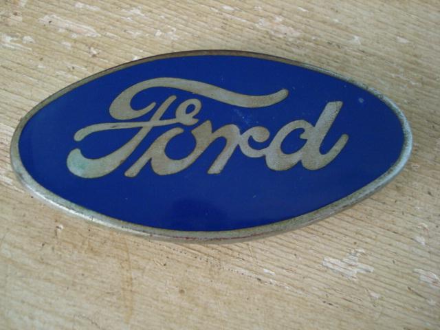 Original early ford radiator badge