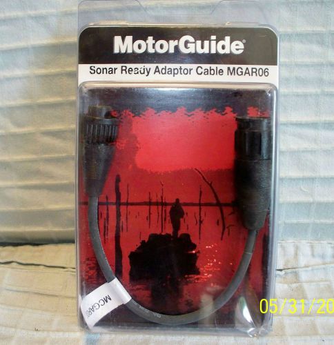MOTORGUIDE TROLLING MOTOR /  GARMIN  MGAR06 BOAT SONAR  READY ADAPTOR CABLE NOS, US $14.99, image 1