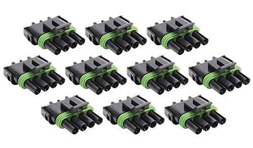 4 pin weather pack tower housing 10pk