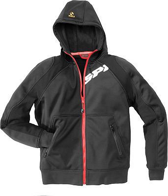 Spidi hoodie armor  black
