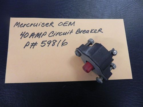 Mercruiser circuit breaker oem p# 59816