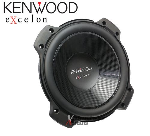 Kenwood excelon kfc-xw100 1300w 10" 4 ohm subwoofer 300w rms sub