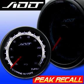Add tachometer gauge  peak & warning shift light