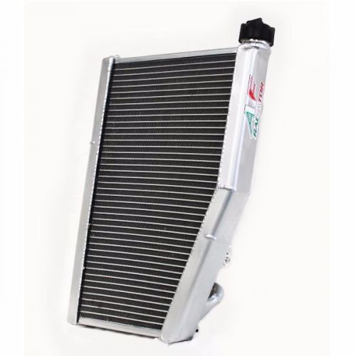 Af radiator complete kit, 450mm x 290-230mm pentagonal, fa crg ckr shifter kart