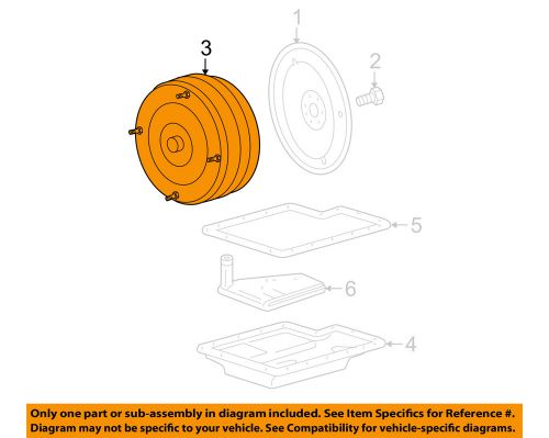 Ford oem 10-14 f-150 6.2l-v8 transmission-converter br3z7902fa