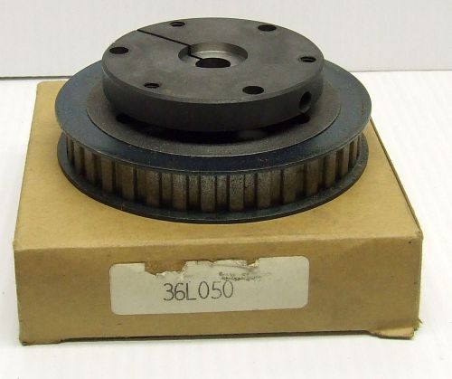 Timing belt pulley assembly wth 36l050 pulley +1/2" bore sure grip taper bushing