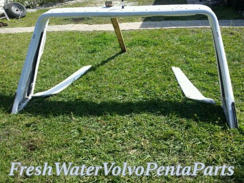 Wide beam fiberglass radar arch 99&#034; w x 87&#034; x 37&#034; h  1990 general marine