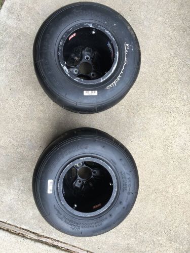 Douglas kart racing wheels with bridgestone ylb tires drift trike barstool wagon