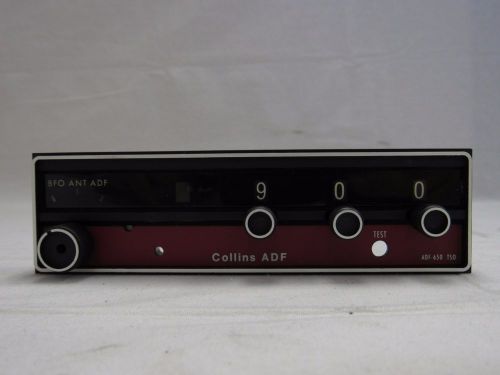 Collins rcr650a adf faceplate red