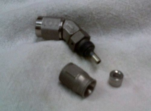 Aeroquip teflon racing swivel fitting female jic -3 x an-3 hose fbm1140