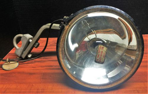 Vintage rare collectible 1950&#039;s automotive search light with hard ware