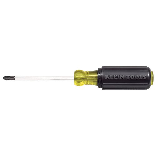 Klein tools #2 profilated phillips-tip screwdriver 4&#034; round-shank -603-4