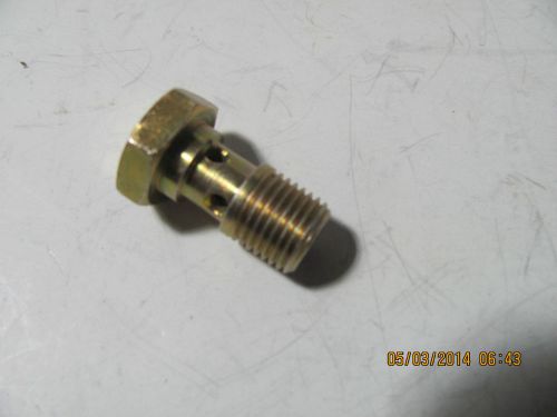 Porsche 356 912 special fuel bolt banjo  12mm  hardware generator shroud tin