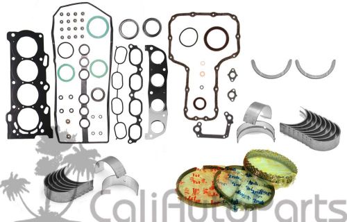 00-08 toyota corolla matrix 1.8l 1zzfe dohc metal head gasket *re-ring kit*