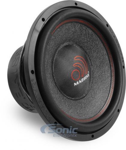 Massive audio hippo-152 2000w rms 15" hippo series dual 2 ohm car subwoofer