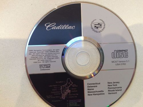 03 cadillac cts nav disk 25744275 mca7 ct, de, me, ma, nh, nj, ny, pa, ri, vt