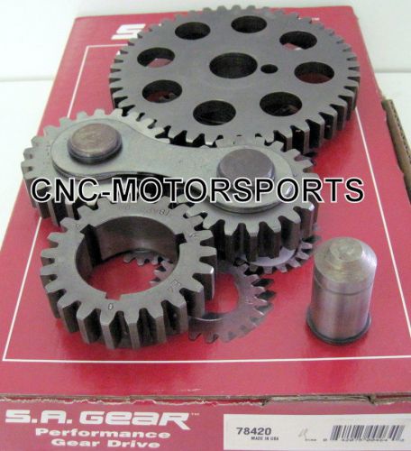 Sa gear 78420 dual idler gear drive noisy sb ford 302 351w late 1972-2002