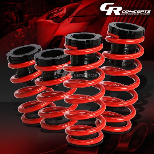 Lowering 1-3"adjustable scale coilover+red springs for 93-97 ford probe/mx-6