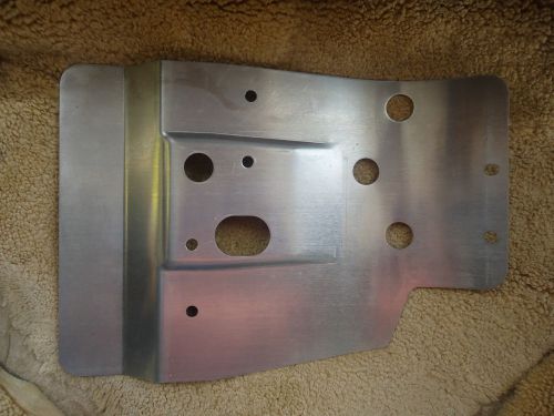 Yamaha yt125 yt175 tri-moto engine skid plate 1980-1985 new!!
