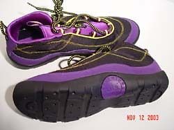 Hi-tec boots aqua terra 2 shoes size 6 purple black yellow