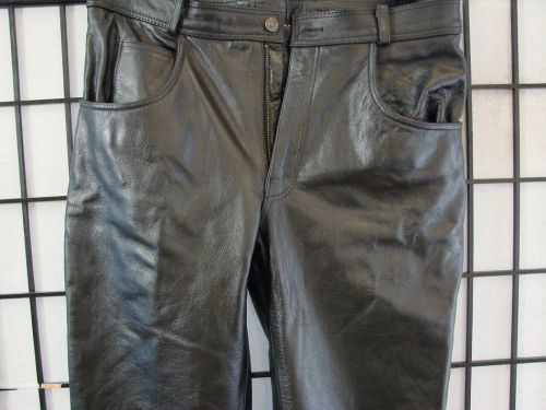 Xelement men's motorcycle leather pants size 36
