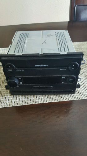 2005 05 06 ford mustang shaker 500 radio 6 disc mp3 player oem- 5r3t-18c815-ga